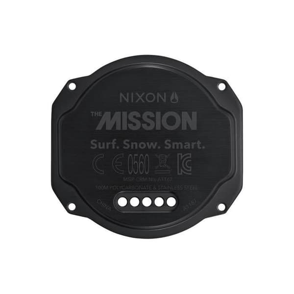 Nixon Mission SS Watch - AMOLED Touchscreen - Wifi - GPS - Länkarmband - Guld