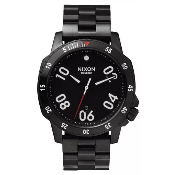Klocka - NIXON - THE RANGER A506001 - Kvarts - Analog - Rostfritt stål