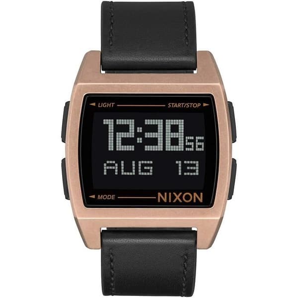 Klocka - Nixon - A1181-872-00 - Digital - Fullnarv läder - 10 Atm vattentät