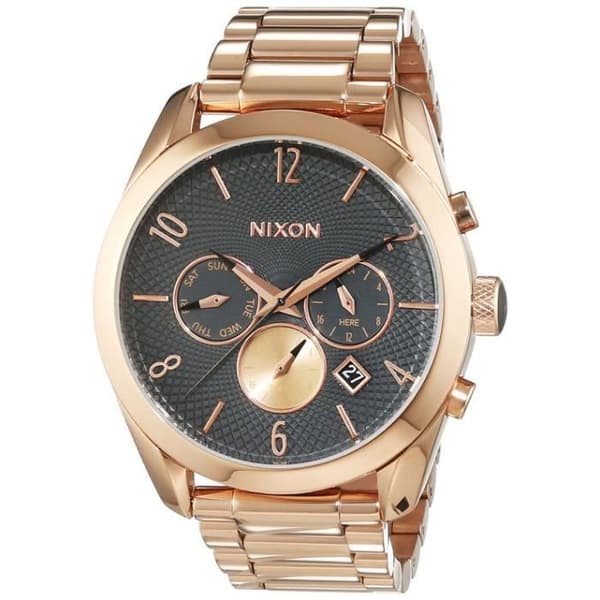 Klocka - NIXON - A3662046 - Dam - Svart - Kvarts - Analog