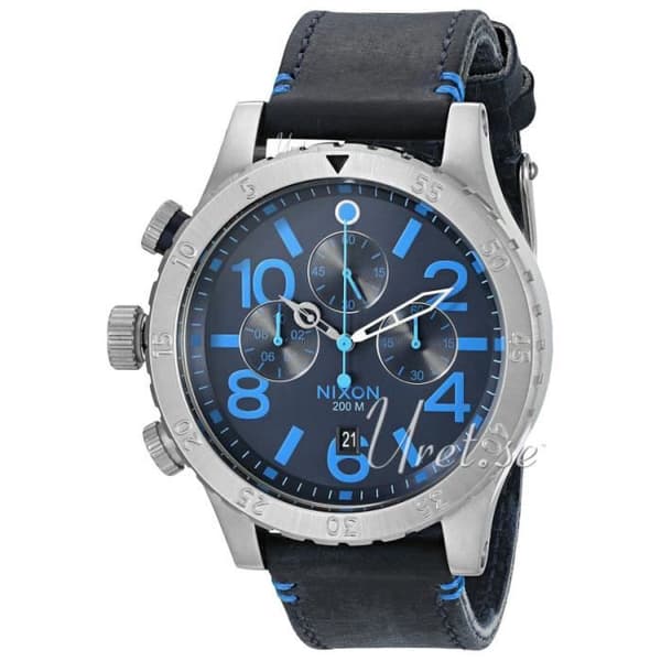 Klocka - Nixon - A3632219 - Kvarts - Analog - Svart läder