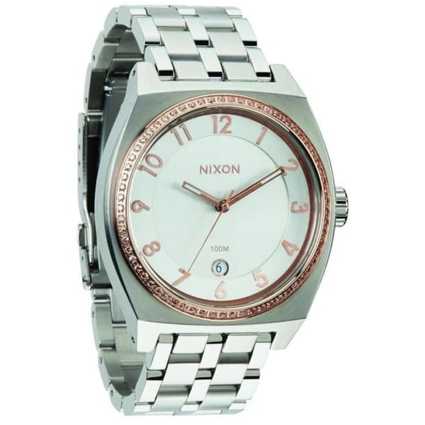 Damklocka - NIXON - MONOPOLY A3251519 - Kvarts - Analog - Rostfritt stål