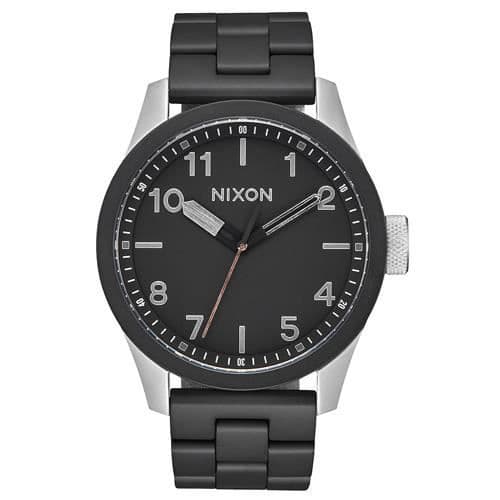 Klocka - Nixon - A9742541 - Kvarts - Analog - Svart stål