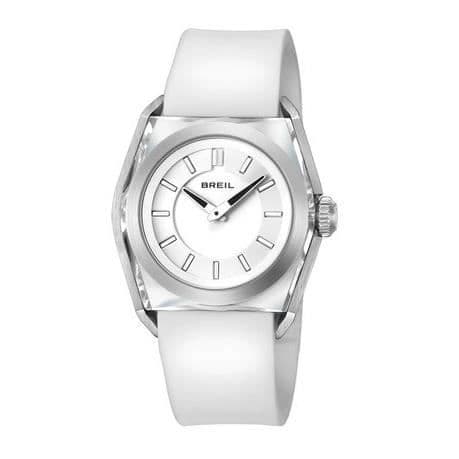 Damklocka - BREIL - ESSENCE TW0813 - Kvarn - Analog - Vit gummi