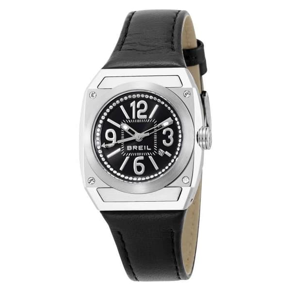 Klocka - Breil - Tribe TW0696 - Kvarts - Analog - Svart Läder