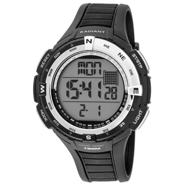 Herrklocka - RADIANT - NEW DIGITAL EXPLORER RA398601 - Quartz - Digital - Svart