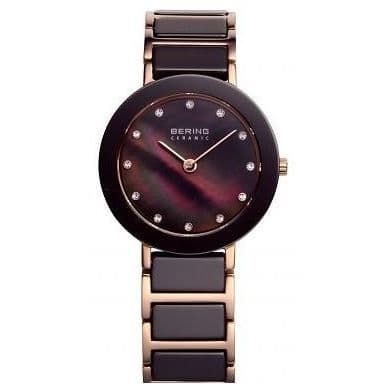 Damklocka - Bering - 11429-765 - Keramik - Kvarts - Vit