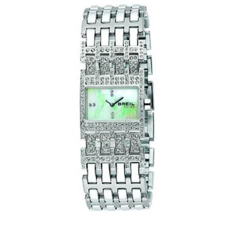 Kvinnoarmbandsur - BREIL - TRIBE WATCHES CAGE TW0257 - Kvarts - Analog - Vit silikon