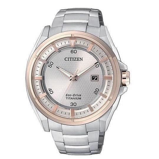 Klocka - CITIZEN - AW1404-51A - Kvarts - Analog - Titan