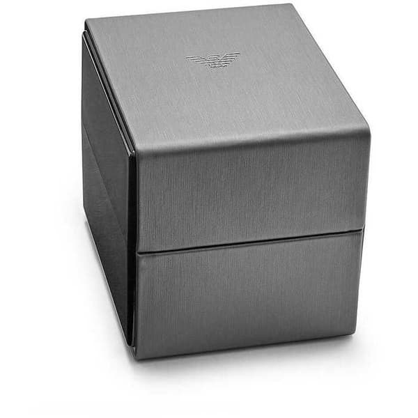Klocka - EMPORIO ARMANI - AR11357 - Röd Läder - Kvarts - Vattentålighet 3 ATM