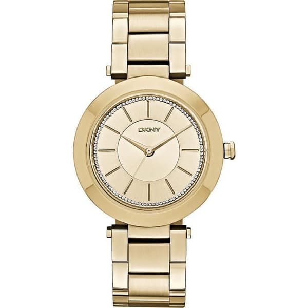 Klocka - DKNY - NY2286 - Guld - Rostfritt stål - Kvarts