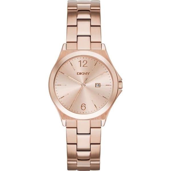 Klocka - DKNY - NY2367 - Kvarts - Analog - Rostfritt stål - Silver