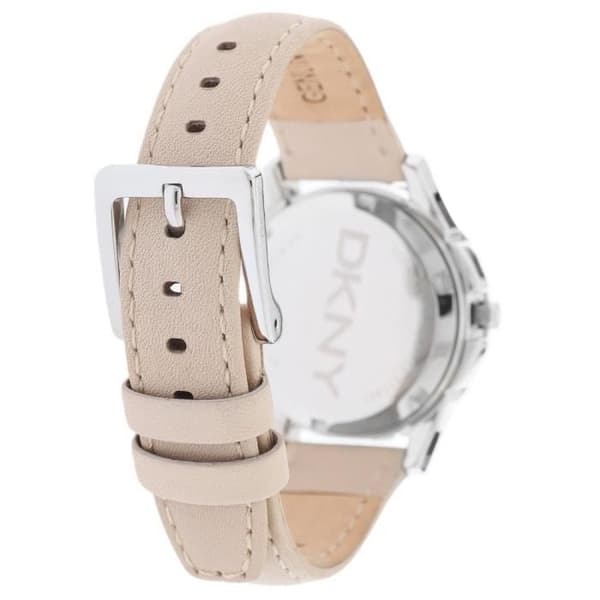 Klocka - DKNY - NY8769 - Beigekläd - Analog - Dam