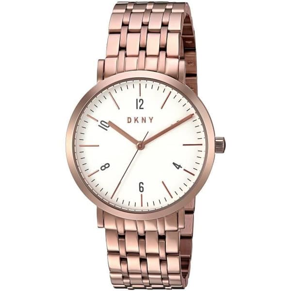 Klocka - DKNY - NY2504 - 36mm - Rostfritt stål - Rosenkvarts