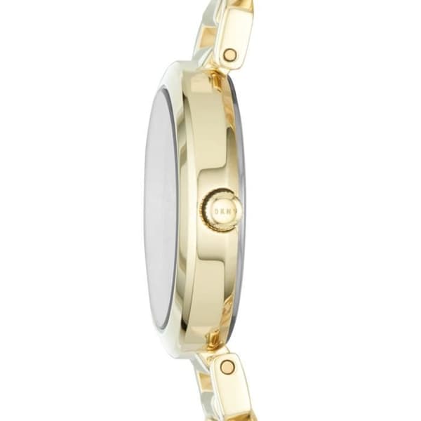 Klocka - DKNY - NY2665 - Rostfritt stål - Guld - Kvarts 28mm Dam