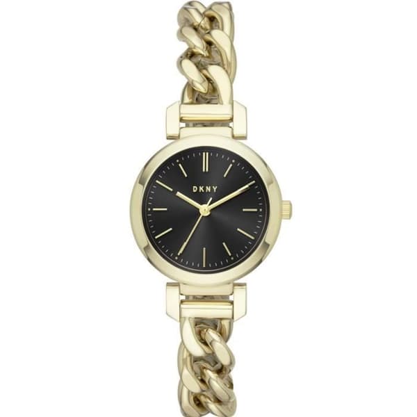Klocka - DKNY - NY2665 - Rostfritt stål - Guld - Kvarts 28mm Dam
