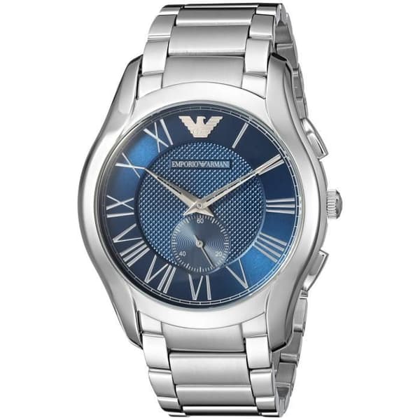 Emporio Armani Quartz Rostfritt Stål Casual Dress Watch, Färg: Silvertonad (Modell: Ar11082) XKYF1