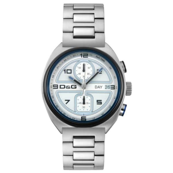 Klocka - Dolce&amp;Gabbana - DW0301 - Kvarts - Analog - Vitt stål