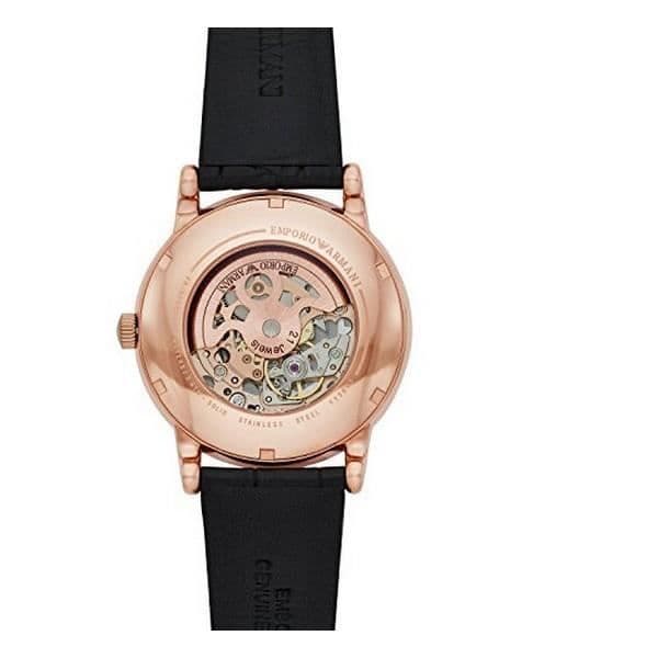 Klocka - Armani - AR60007 - Automatisk - Läder - 51 mm