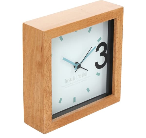 Platinet vekkerklokke april, tre (43623)