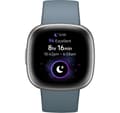 Miniatyrbild 3 av 6: Fitbit Versa 4, vattenfall blå/platina