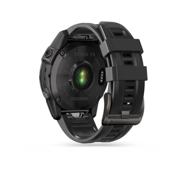 Tech-Protect kellon ranneke IconBand Garmin fenix 3/5X/3HR/5X Plus/6X/6X Pro/7X, musta