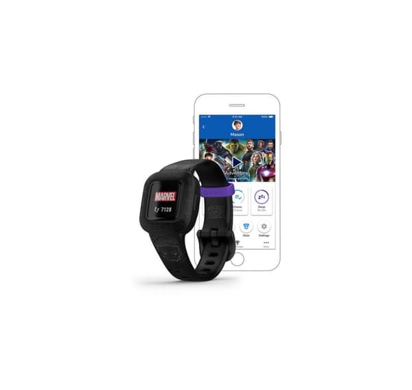 Garmin aktivitetsmåler til børn Vivofit Jr.3 Black Panther