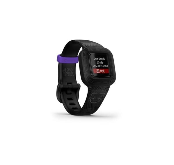 Garmin aktivitetsmåler til børn Vivofit Jr.3 Black Panther