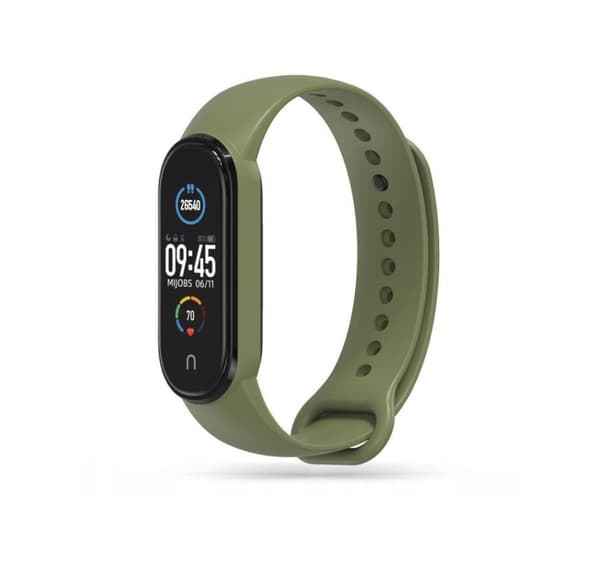 Tech-Protect klokkerem IconBand Xiaomi Mi Band 7, militærgrønn