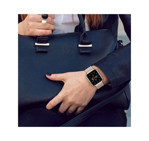 Tech-Protect urrem MilaneseBand Apple Watch 42/44/45/49 mm, starlight
