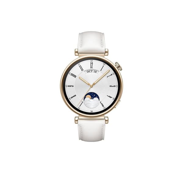 Huawei Watch GT 4 41mm, kulta/valkoinen