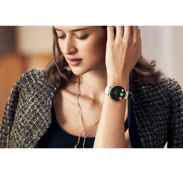 Huawei Watch GT 4 41mm, kulta/valkoinen