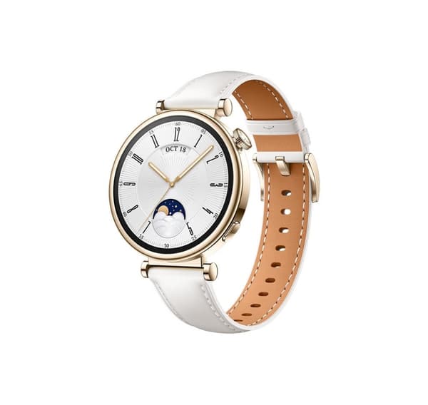 Huawei Watch GT 4 41mm, kulta/valkoinen