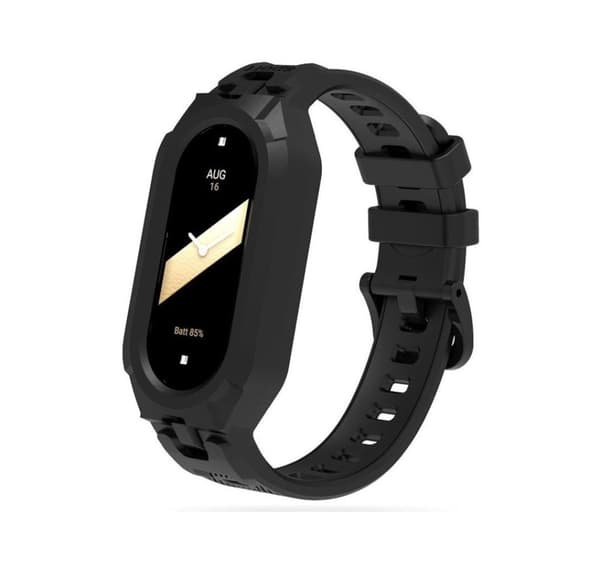 Tech-Protect klokkerem Armor Xiaomi Smart Band 8/8 NFC, svart