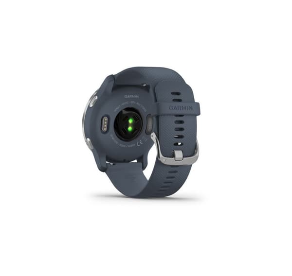 Garmin Venu 2, silver/blå granit