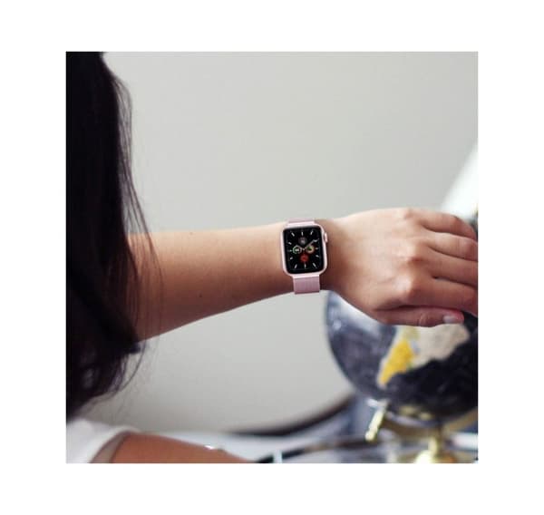 Tech-Protect klockarmband MilaneseBand Apple Watch 2/3/4/5/6/SE 42/44mm, roséguld