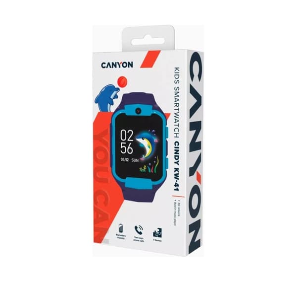 Canyon smartklokke for barn Cindy CNE-KW41, blå