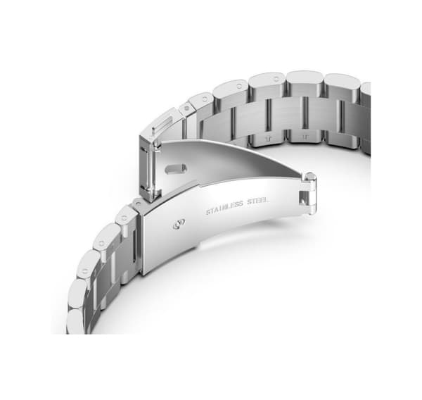 Tech-Protect kellon ranneke ruostumaton Samsung Galaxy Watch4 40/42/44/46mm, punakulta