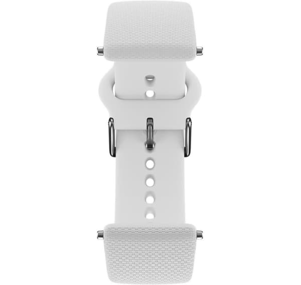 Polar klokkerem 20mm SL T, hvit silikon