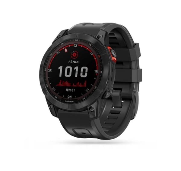 Tech-Protect kellon ranneke IconBand Garmin fenix 5/6/7, musta
