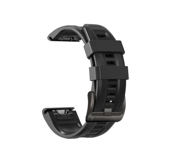 Tech-Protect kellon ranneke IconBand Garmin fenix 5/6/7, musta