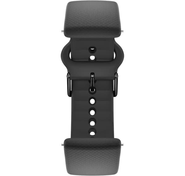 Polar klokkerem 20mm SL T, svart silikon