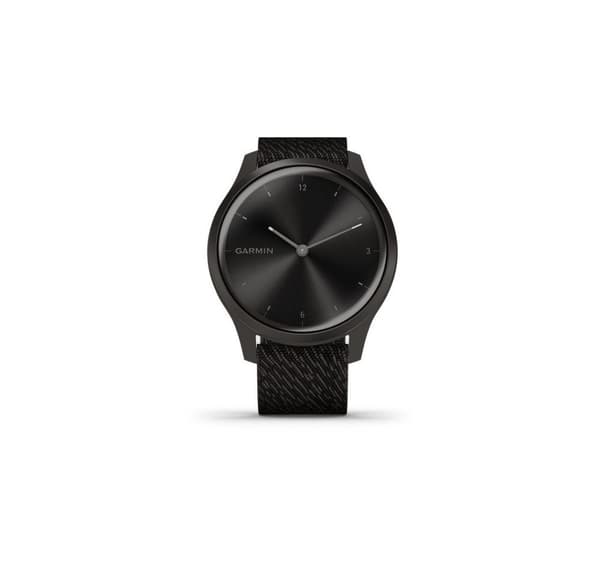 Garmin vivomove Style Woven Band, grafit/svartpeppar