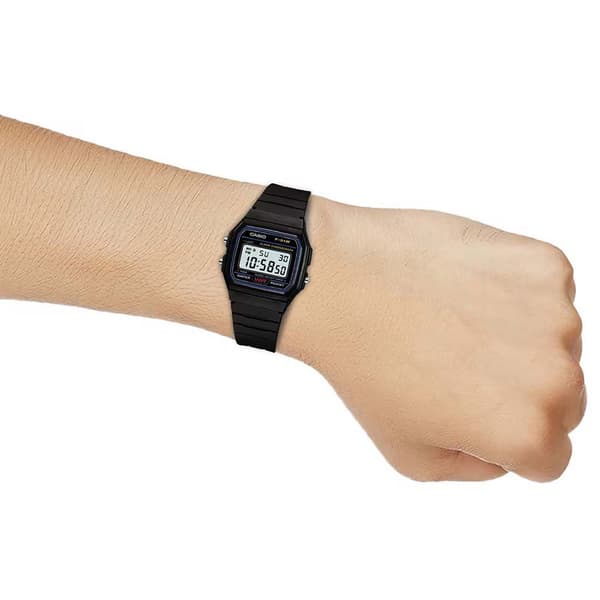 Casio Armbåndsur F-91w-1yeg Søvfarvet