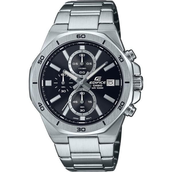 Casio Watch - Herr - EFV-640D-1AVUEF - Vattentät 10 Atm - Kronograf - Armband i rostfritt stål