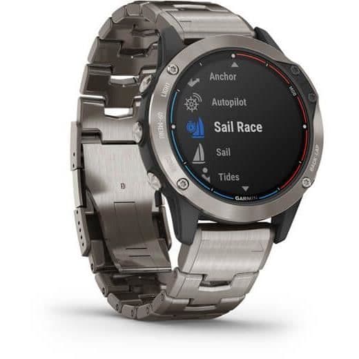 GARMIN Quatix 6 Titanium GPS marin klocka