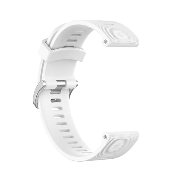 Silikonarmband till Garmin Forerunner 245 / 245 Music - Vit
