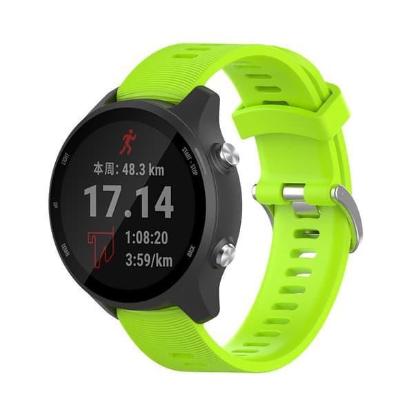 Silikoniranneke Garmin Forerunner 245 / 245 Music - Lime