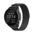 Miniatyrbillede 3 af 3: Armbånd Milanese til Garmin Forerunner 245 / 245 Music - Sort
