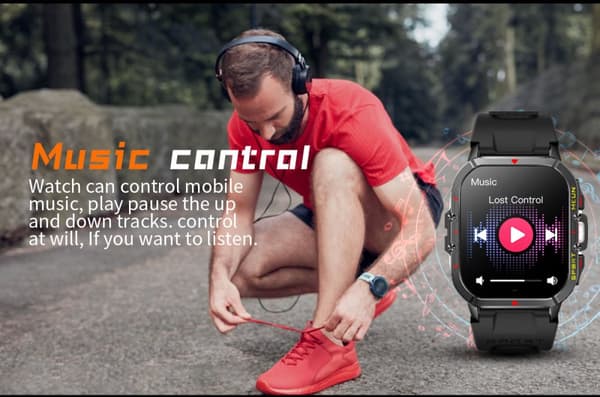 SmartWatch Modes AI Voice Assistant SOS